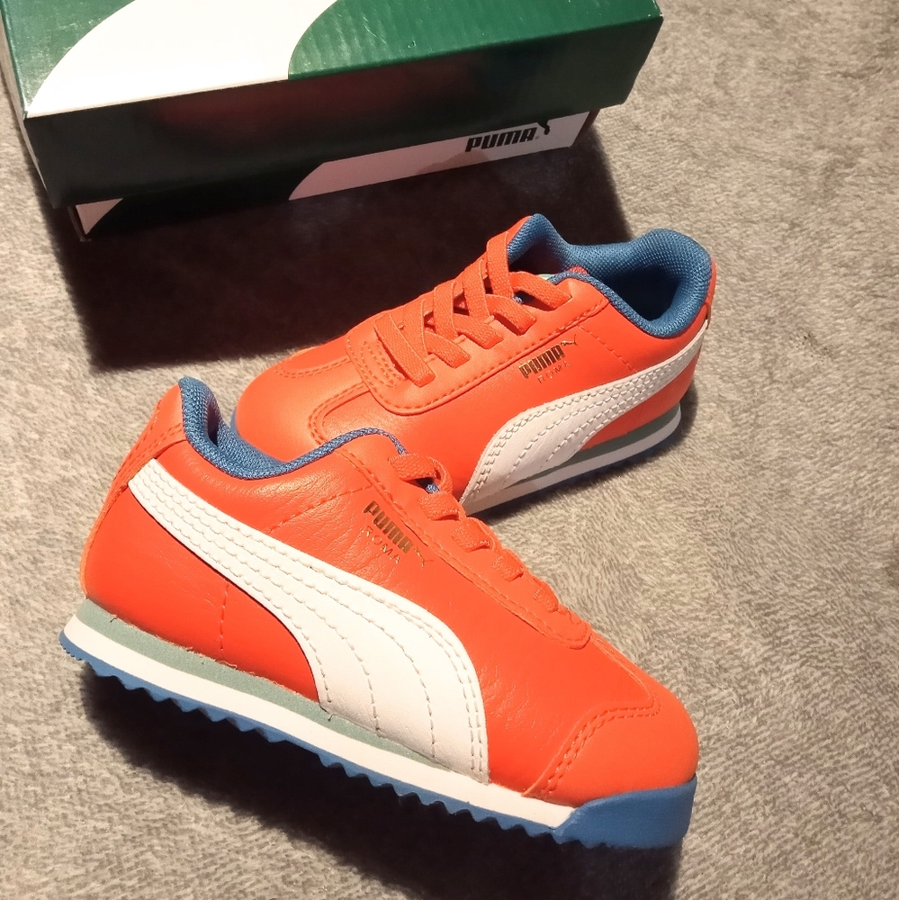 Baby Boys Size 6C Orange Pumas